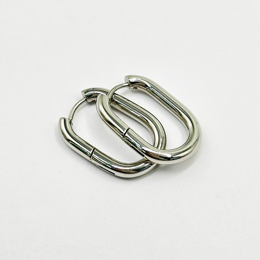 Швензы размер 16*23мм цвет серебро